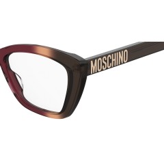 Moschino MOS629 - 1S7 Burgundy Brown
