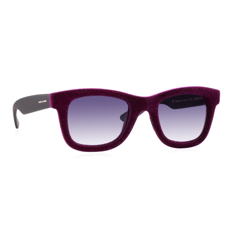 Italia Independent Sunglasses I-PLASTIK - 0090V.010.000 Violet Multicolor