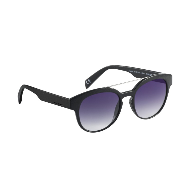 Italia Independent Sunglasses I-PLASTIK - 0900C.009.000 Black Multicolor
