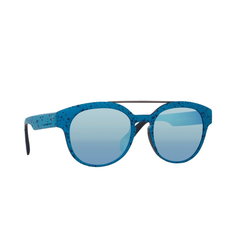 Italia Independent Sunglasses I-PLASTIK - 0900DP.022.021 Blue Blue