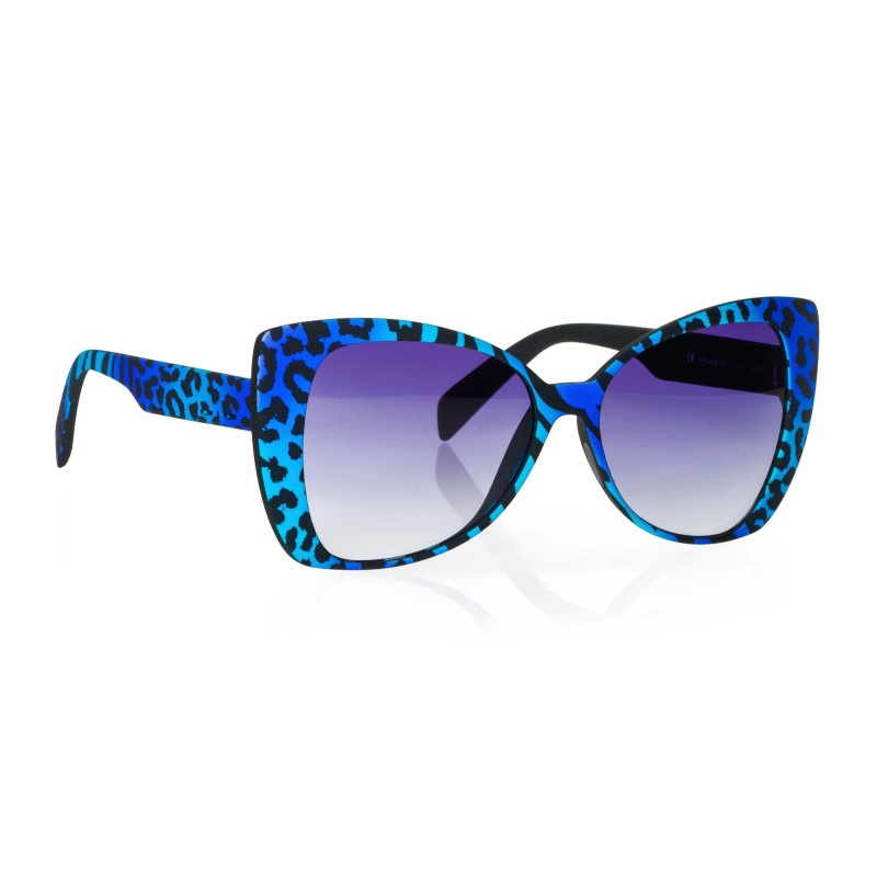 Italia Independent Sunglasses I-PLASTIK - 0904.ZEB.022 Multicolor Blue