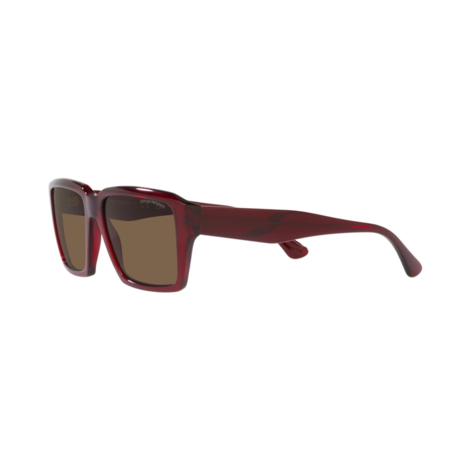 Emporio Armani EA 4186 - 507573 Shiny Transparent Red | Sunglasses Man