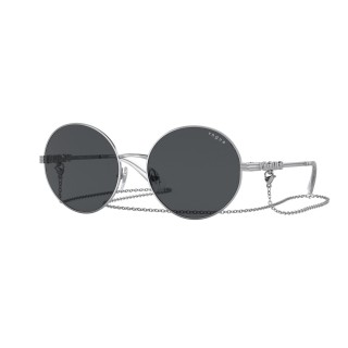 Chanel Round Sunglasses with chain