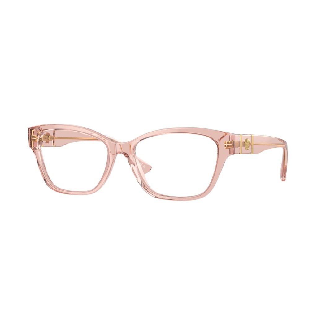 Versace VE 3344 - 5434 Brown Transparent | Eyeglasses Woman