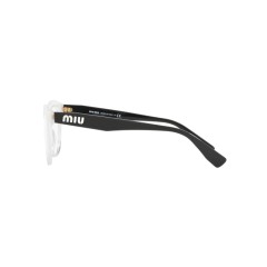 Miu Miu MU  04RV - 1151O1 White Glitter Grad Transparent