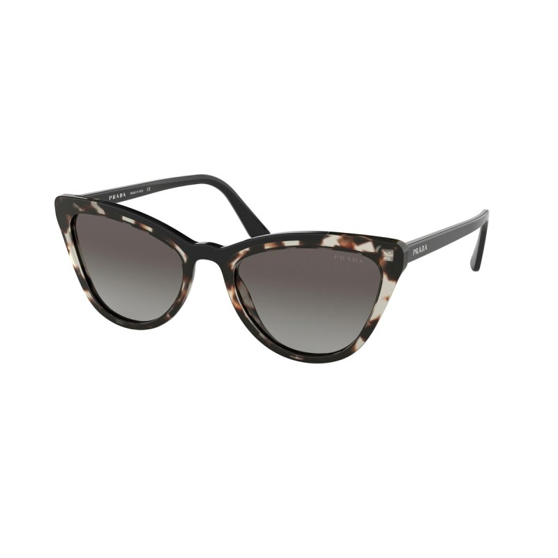 Prada PR 01VS Catwalk 3980A7 Opal Spotted Brown / Black | Sunglasses Woman