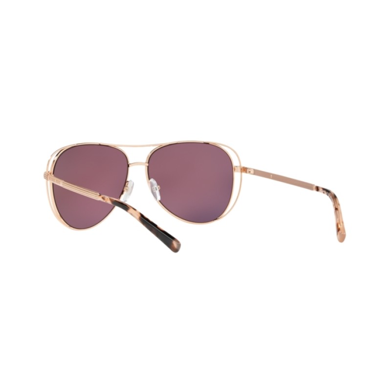 Michael Kors MK 1024 Lai 1174N0 Shiny Rose Gold - Tone | Sunglasses Woman