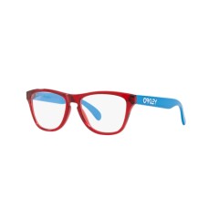 Oakley OY 8009 Rx Frogskins Xs 800902 Translucent Red