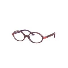 Ray-Ban Junior RY 1545 - 3770 Light Red On Rubber Tras Viol