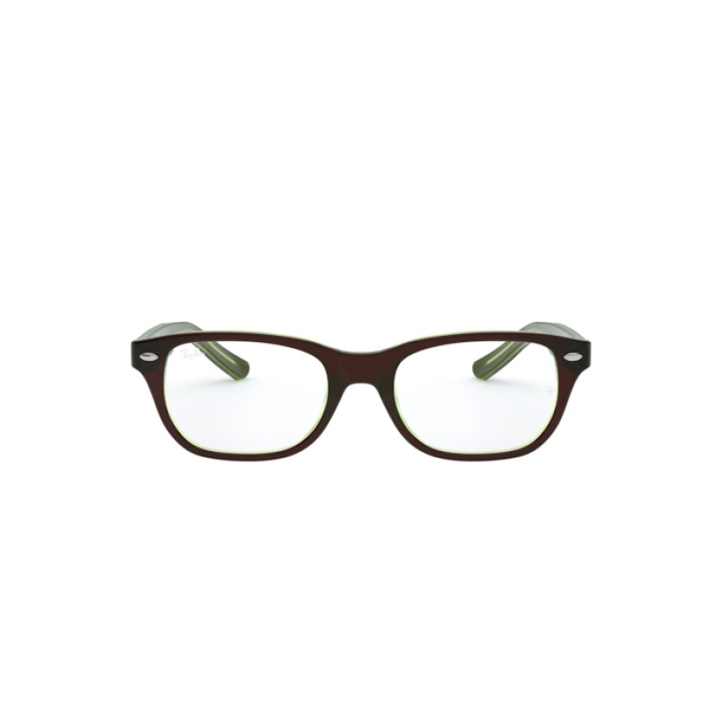 Ray-Ban Junior RY 1555 - 3665 Top Brown On Green Fluo