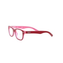 Ray-Ban Junior RY 1555 - 3761 Trasparent Pink On Top Bordeau