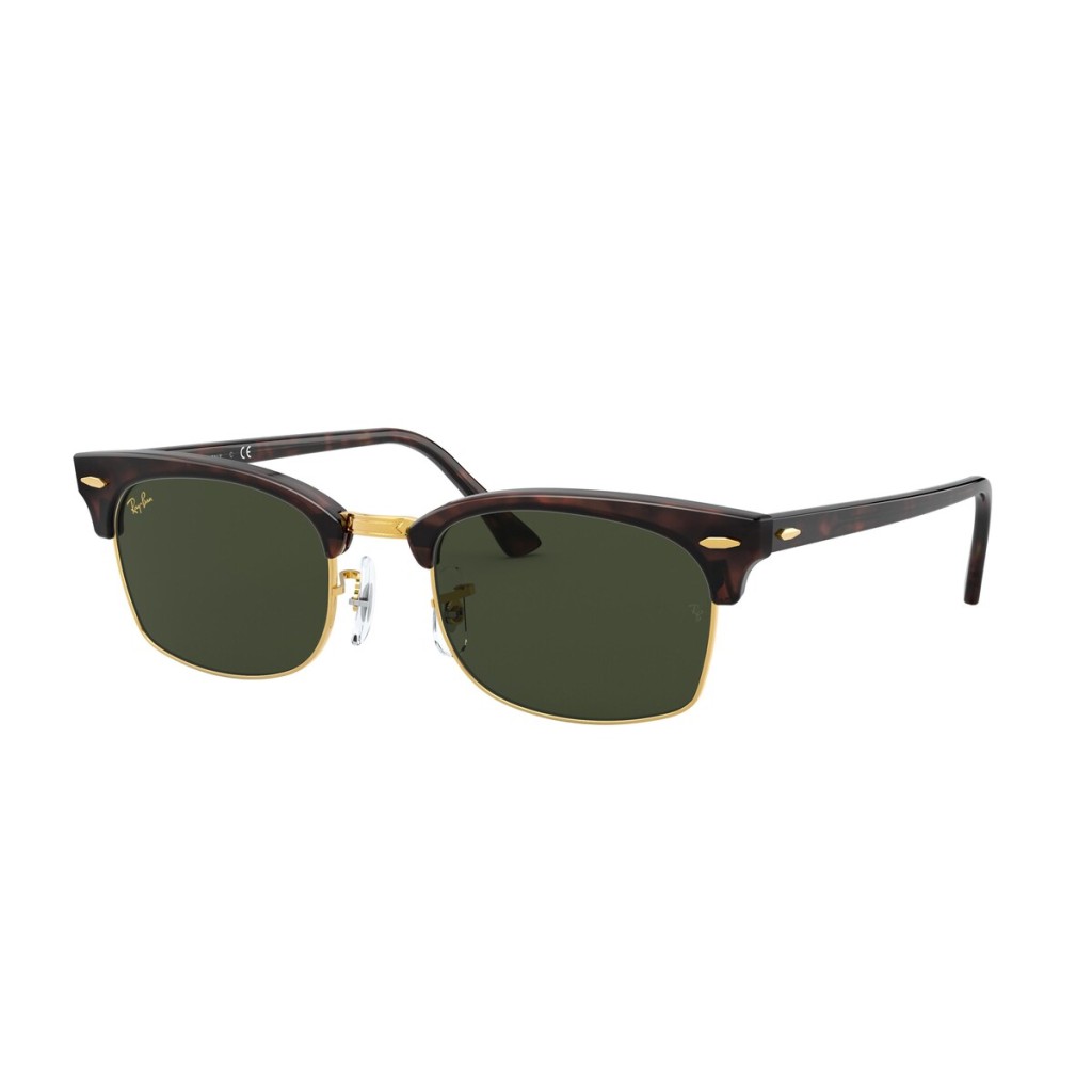 Ray-Ban RB 3916 Clubmaster Square 130431 Mock Tortoise | Sunglasses Unisex