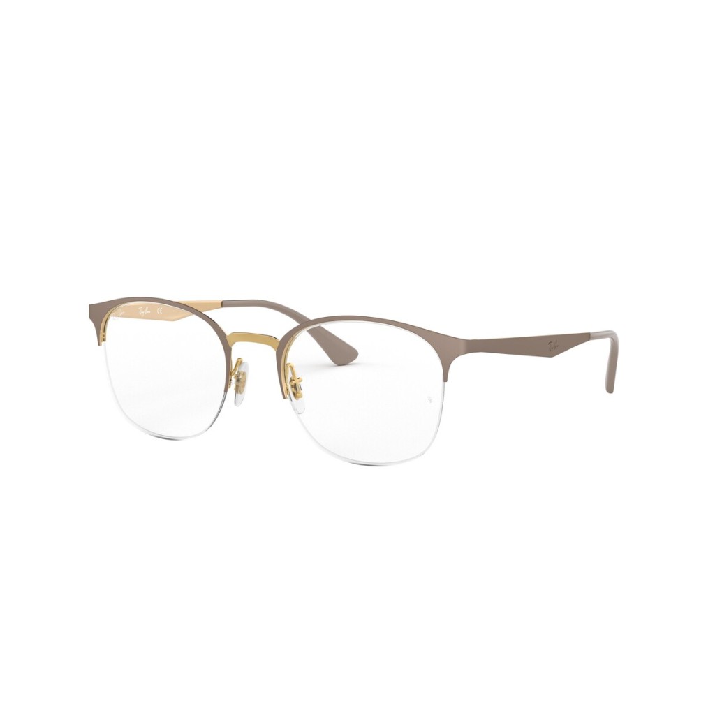 Ray-Ban RX 6422 - 3005 Gold On Top Matte Beige | Eyeglasses Woman