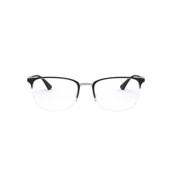 Ray-Ban RX 6433 - 2997 Top Matte Black On Silver | Eyeglasses Woman