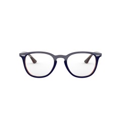 Ray-Ban RX 7159 - 5910 Top Blue On Havana Red