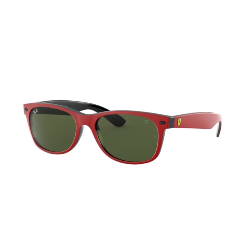 Ray-Ban RB 2132M - F63931 Top Matte Red On Black