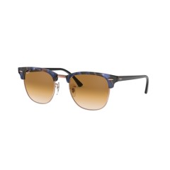 Ray-Ban RB 3016 Clubmaster 125651 Spotted Brown/blue