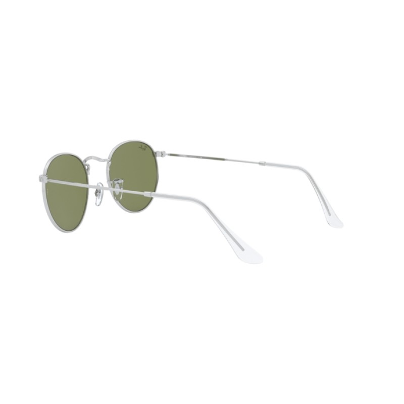 Ray-Ban RB 3447 Round Metal 91984E Silver