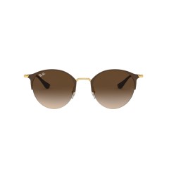 Ray-Ban RB 3578 - 900913 Gold Top Brown