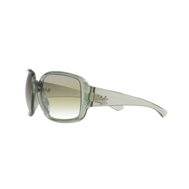 Ray-Ban RB 4347 Powderhorn 65320N Transparent Green | Sunglasses Unisex