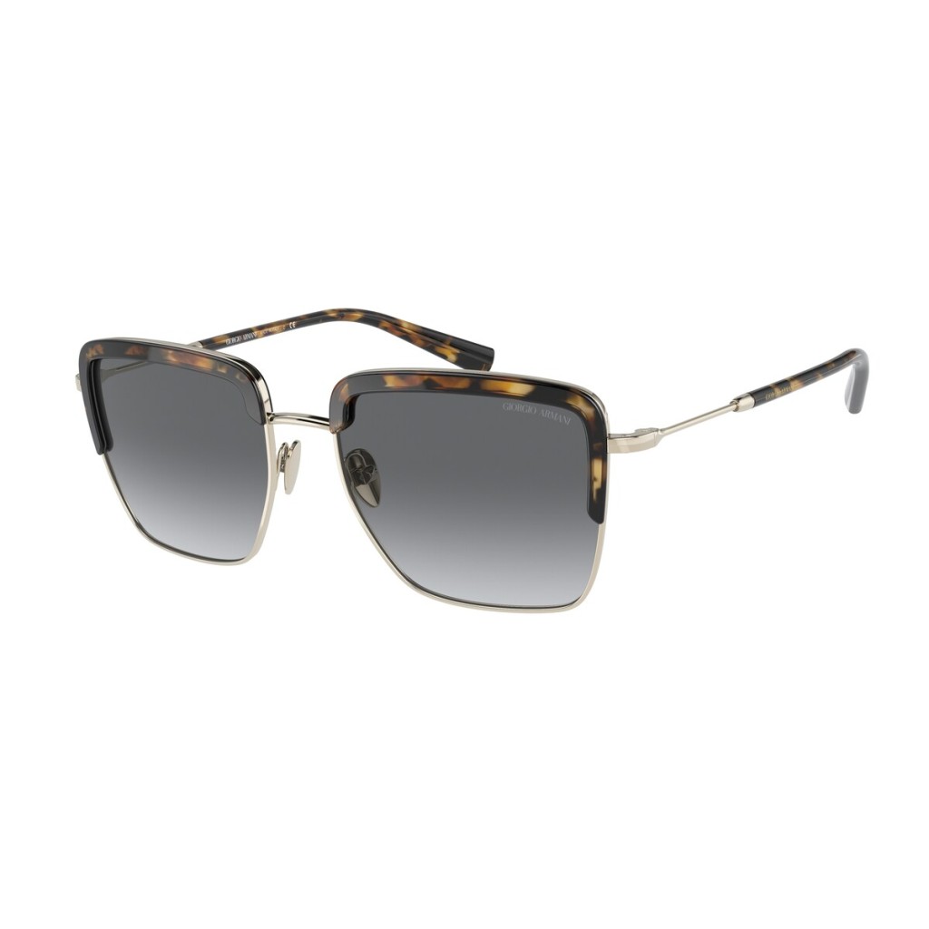 Giorgio Armani AR 6126 - 301311 Pale Gold/brown Tortoise | Sunglasses Woman