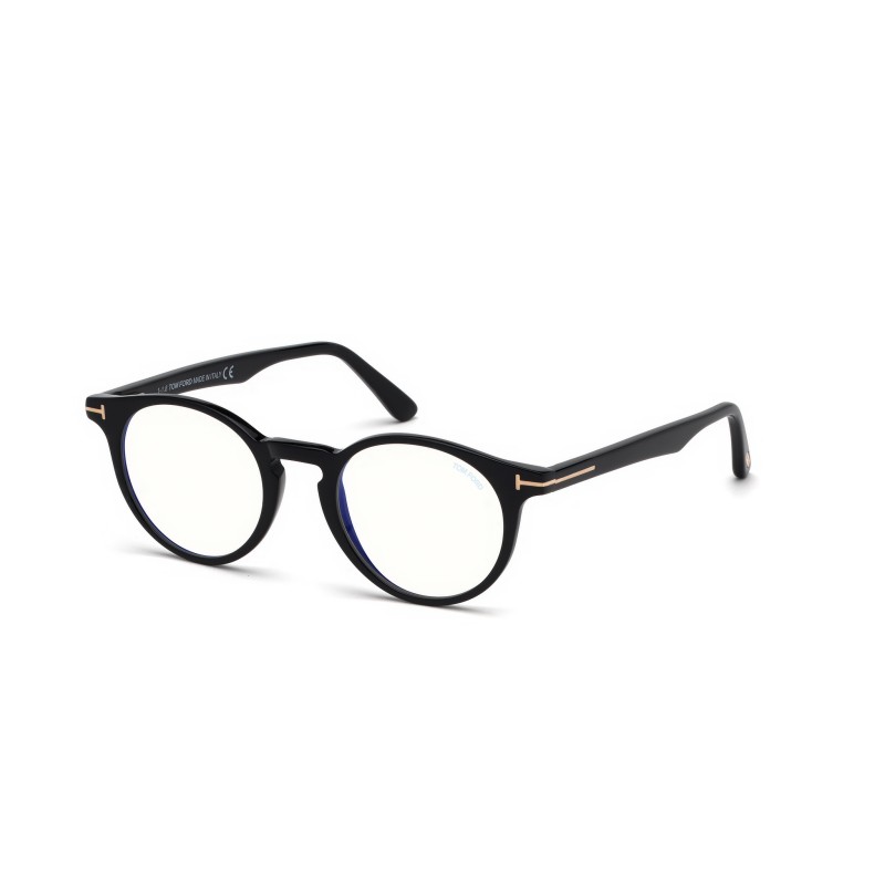 Tom Ford FT 5557-B - 001 Shiny Black | Eyeglasses Unisex