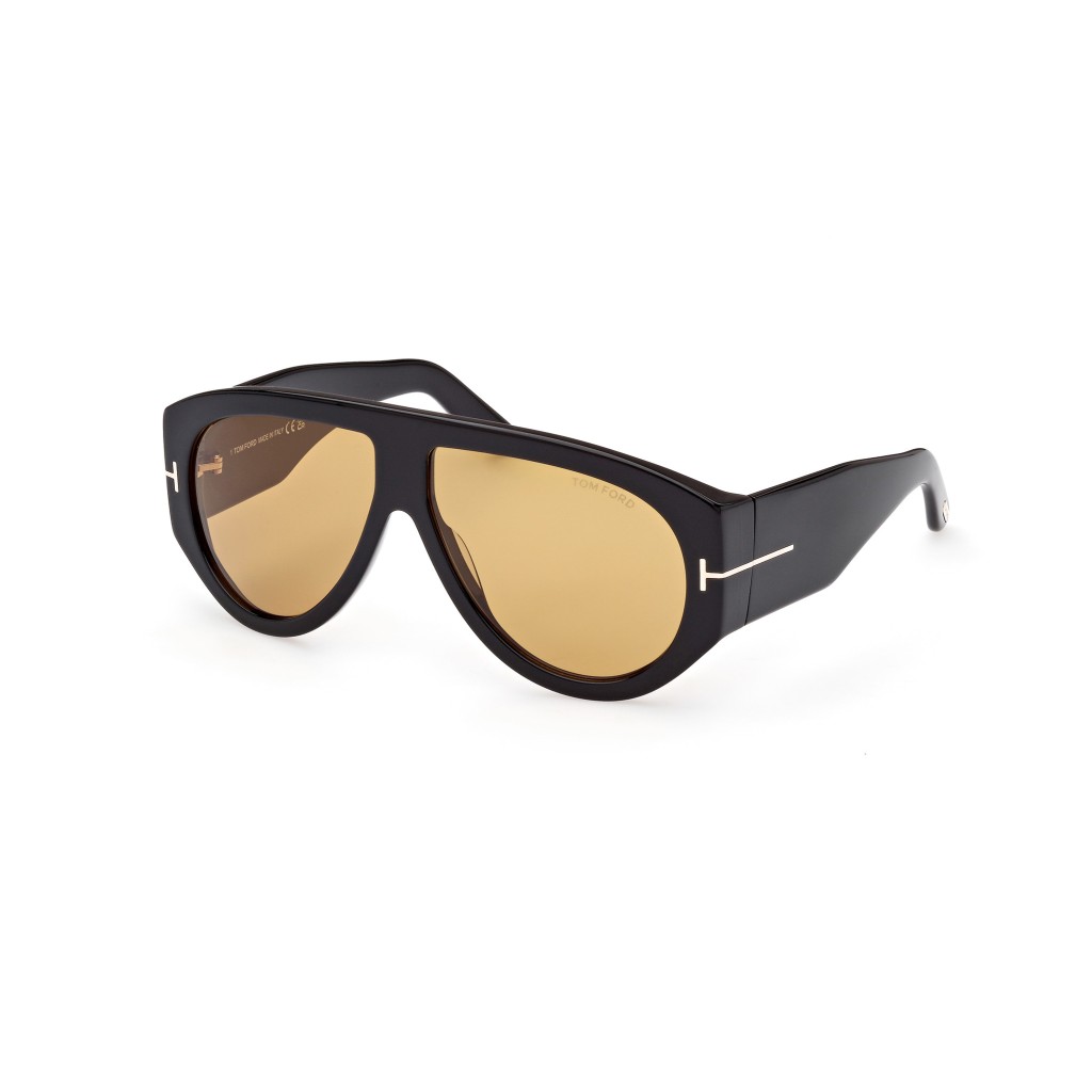 Tom Ford FT 1044 Bronson - 01E Shiny Black | Sunglasses Man