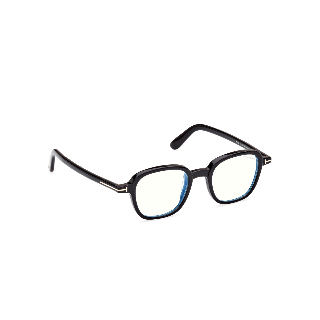 Tom Ford FT 5837-B Blu Filter 001 Shiny Black | Eyeglasses Man