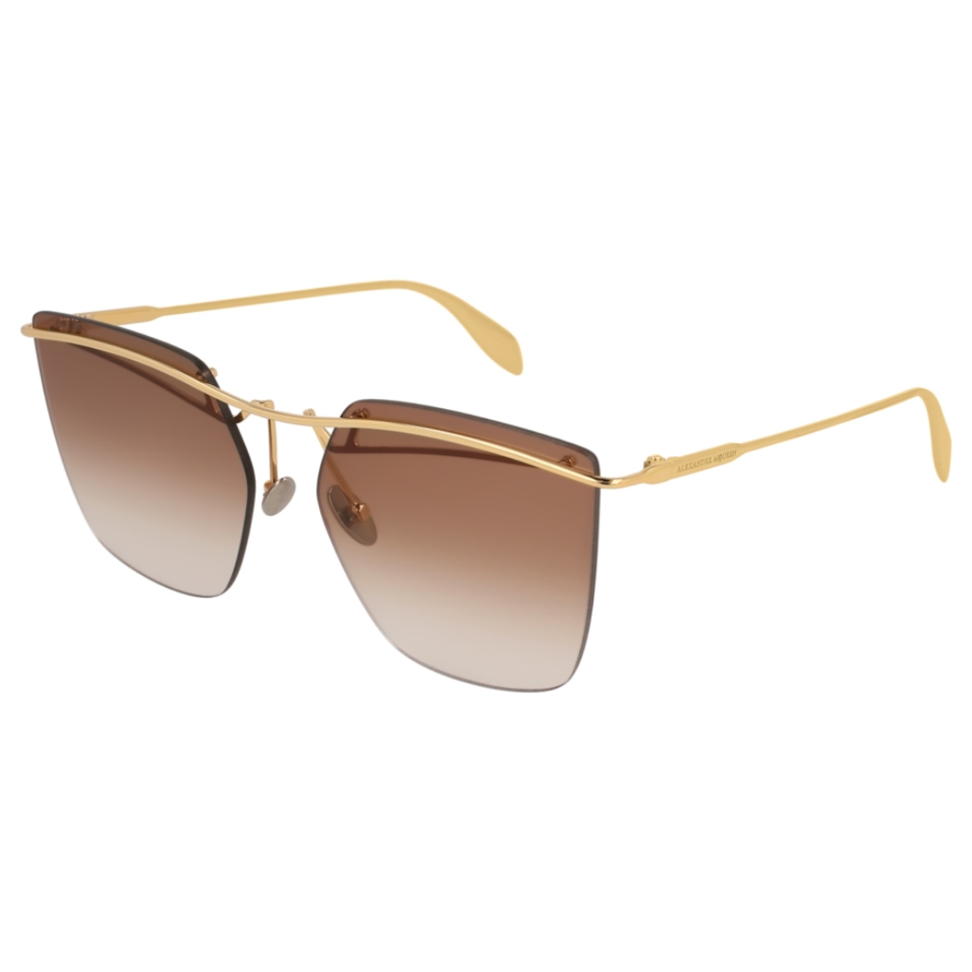 Alexander McQueen AM0144S - 001 Gold | Sunglasses Woman