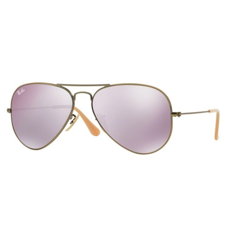 Ray-Ban RB 3025 Aviator Large Metal 167/4K Demiglos Brusched Bronze