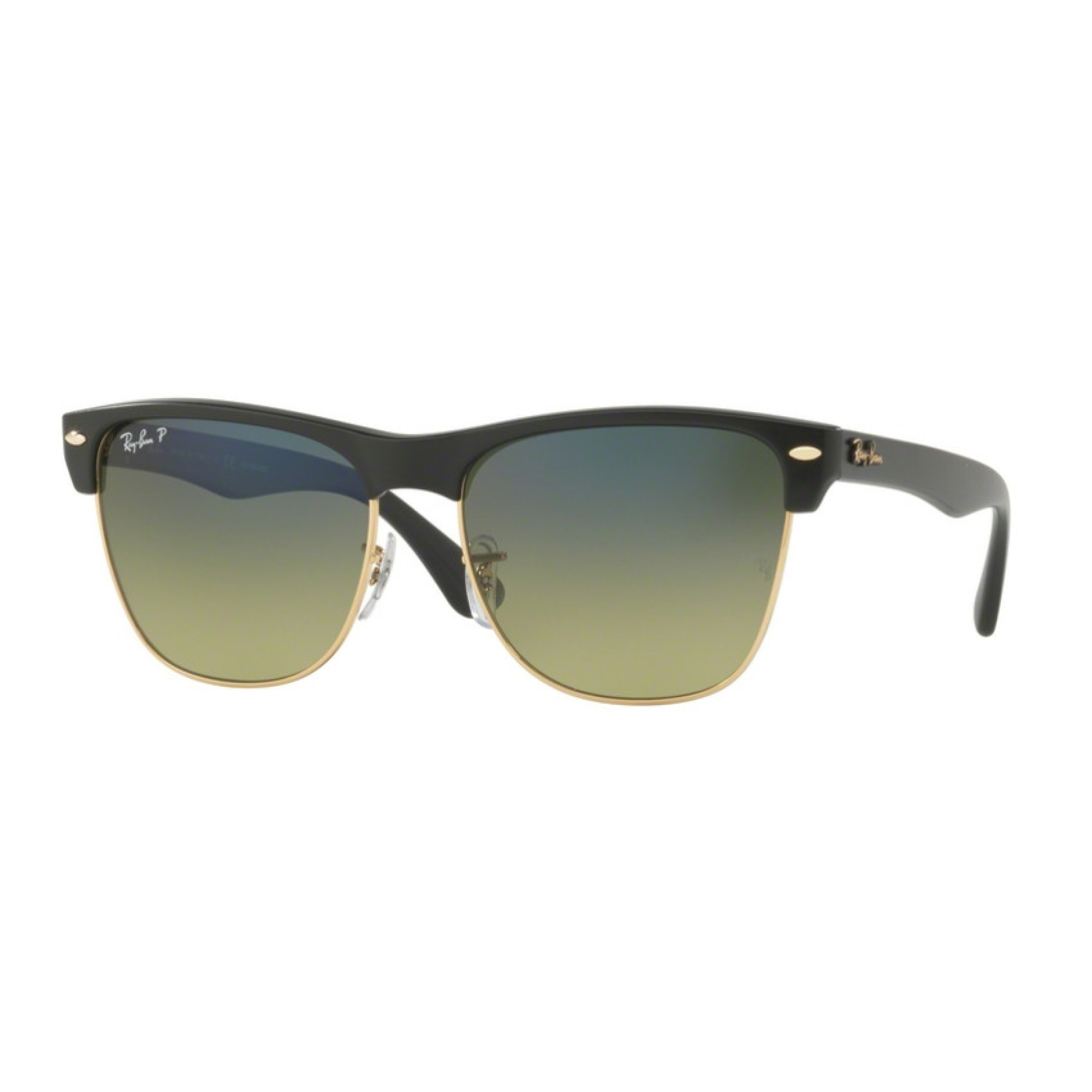 Ray-Ban RB 4175 Clubmaster Oversized 877/76 Demigloss Black ...