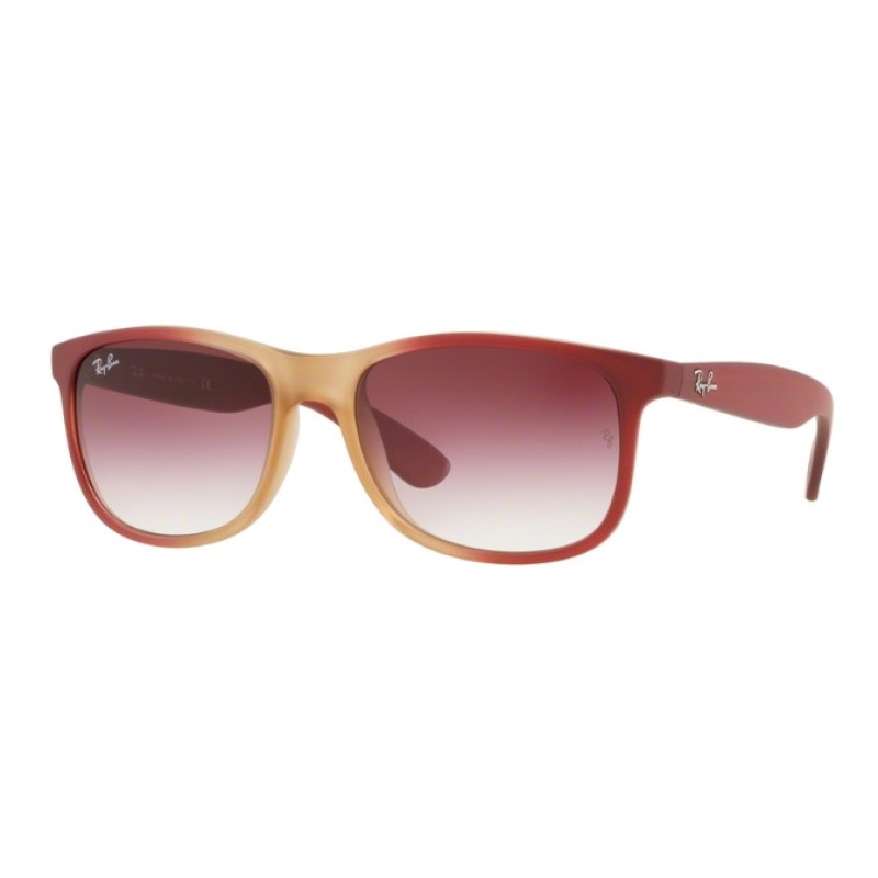 Ray-Ban RB 4202 Andy 63698H Grad Bord On Rubber Lt Pink Tr