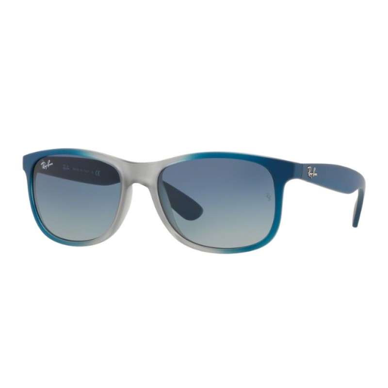 Ray-Ban RB 4202 Andy 63704L Grad Blue/rubber Light Grey Tr