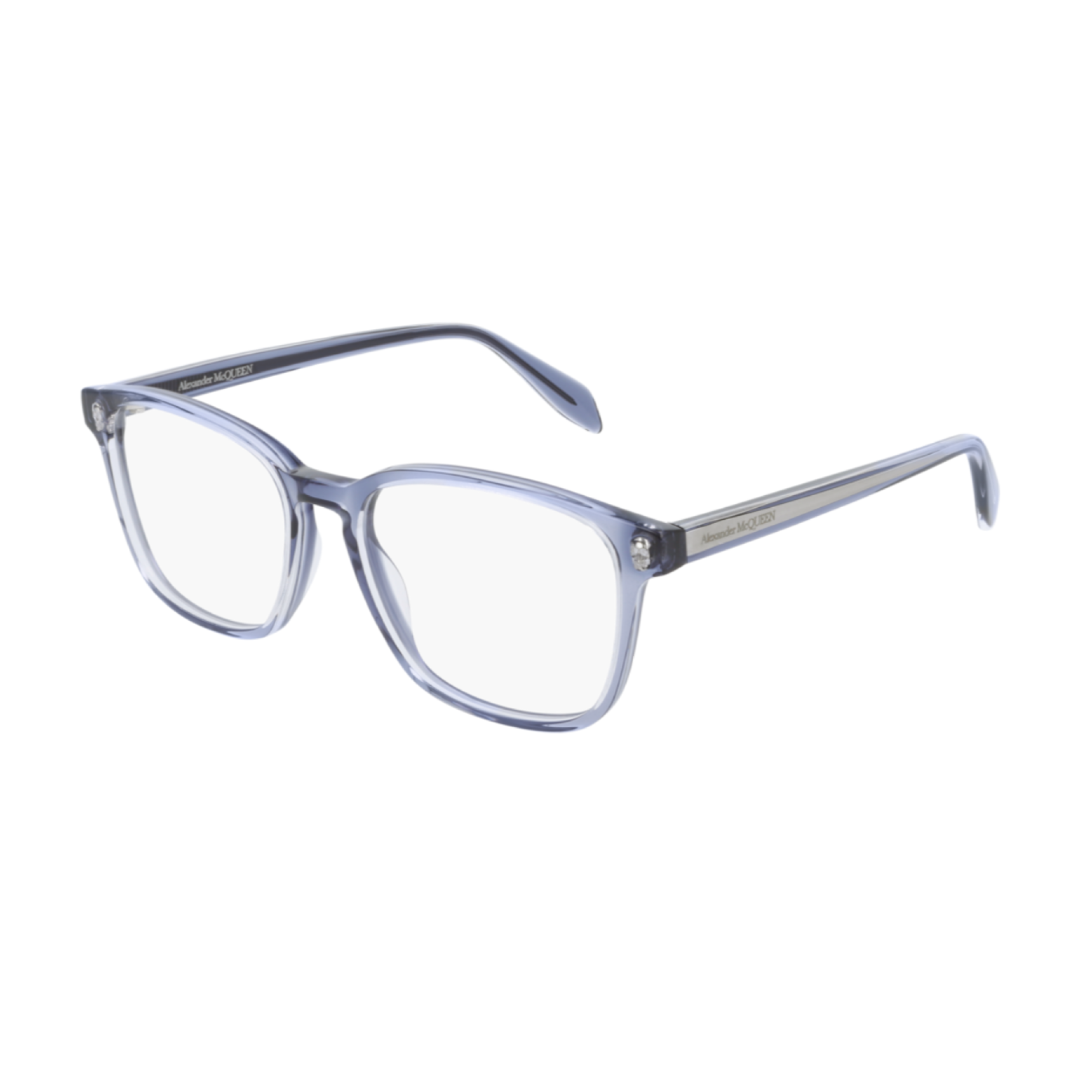 Alexander McQueen AM0244O - 004 Blue | Eyeglasses Man