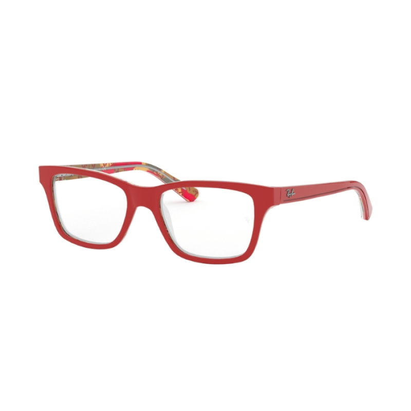 Ray-Ban Junior RY 1536 - 3804 Red On Texture Red Brown