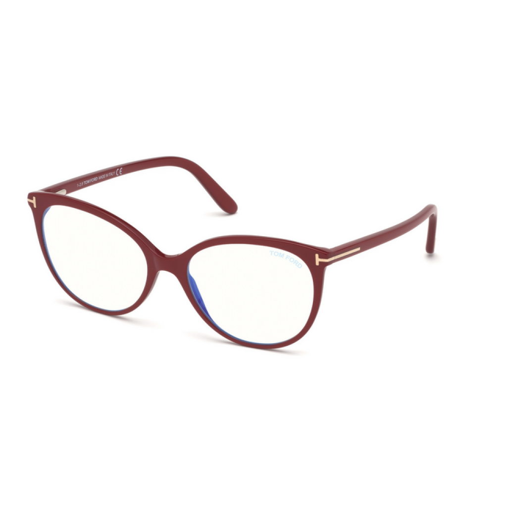 Tom Ford Ft 5598 B 075 Shiny Fucsia Eyeglasses Woman