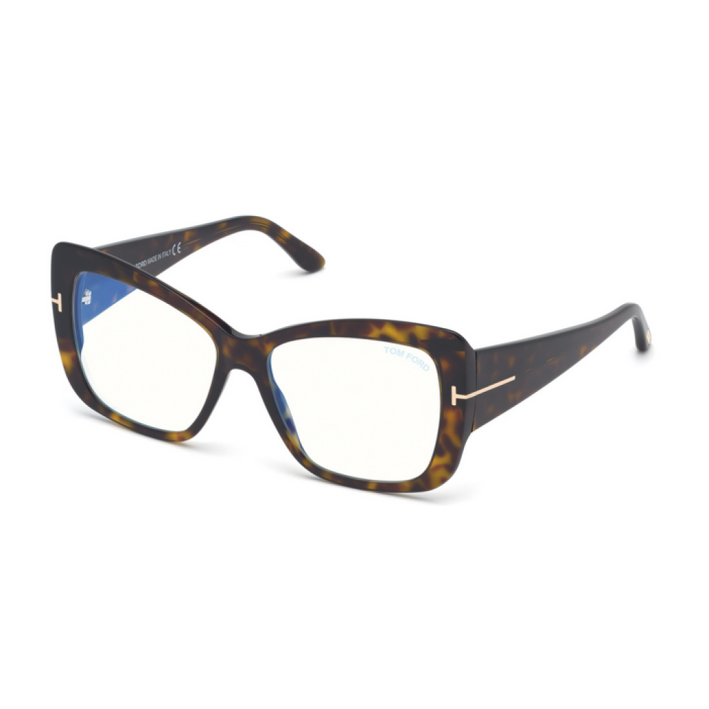 Tom Ford Ft 5602 B 052 Dark Havana Eyeglasses Woman