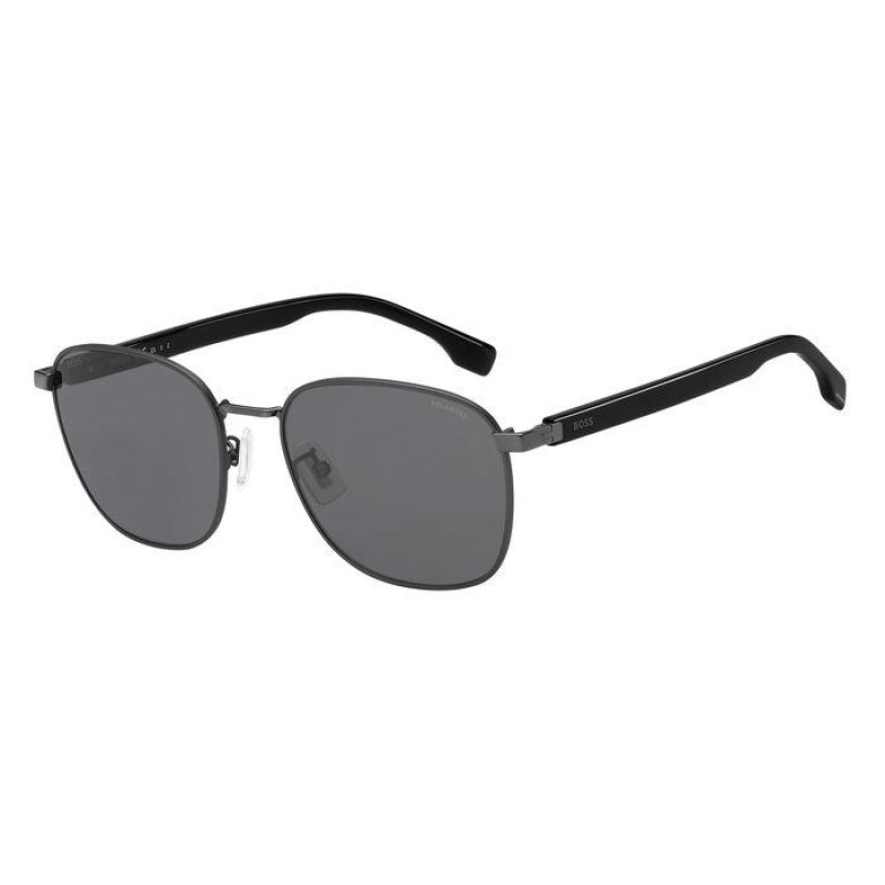 Hugo Boss BOSS 1100/F/S Matte Black/Grey 54/20/145 men Sunglasses :  Amazon.co.uk: Fashion