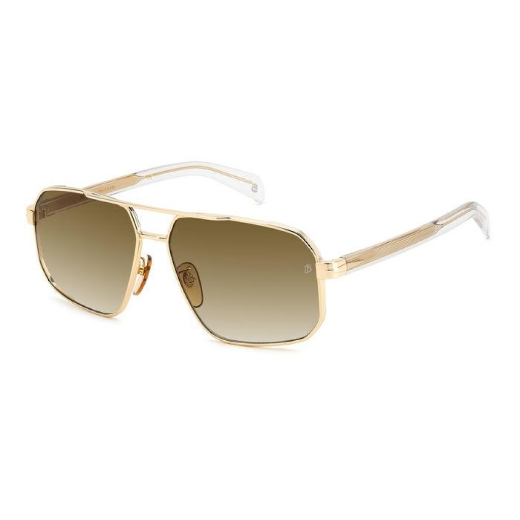 David Beckham DB 7102/S - LOJ HA Gold Crystal | Sunglasses Man
