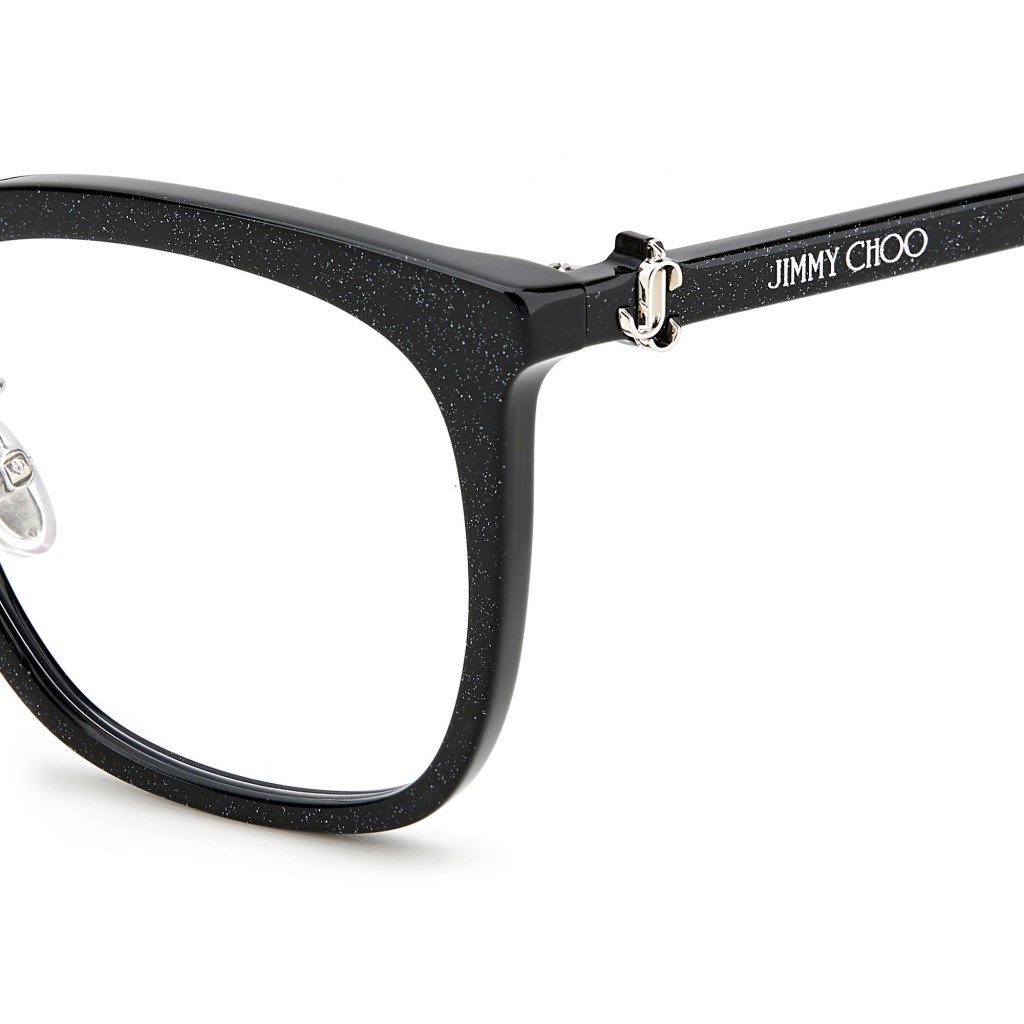 Jimmy Choo JC310/G - DXF Glitter Black | Eyeglasses Woman