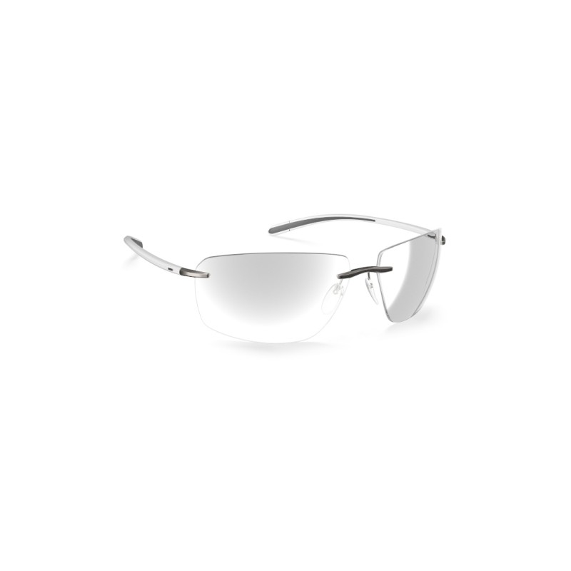 Buy Mens Italian Designer Fashion Rimless Shield Sport Aviator Sunglasses  silver mirror white at Amazon.in