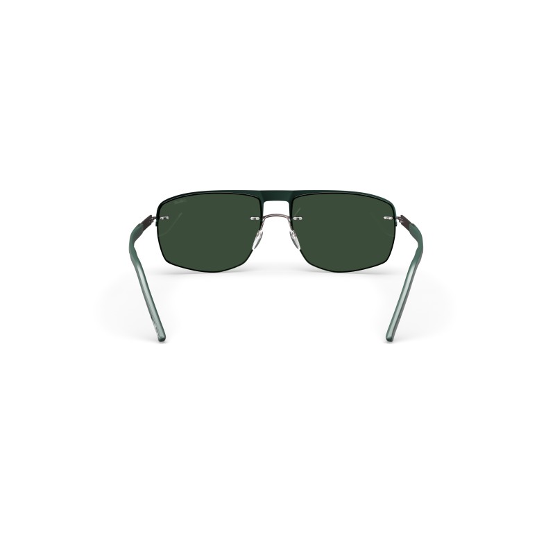 Silhouette 8738 Accent Shades Pedralbes 5040 Emerald Green | Sunglasses Man