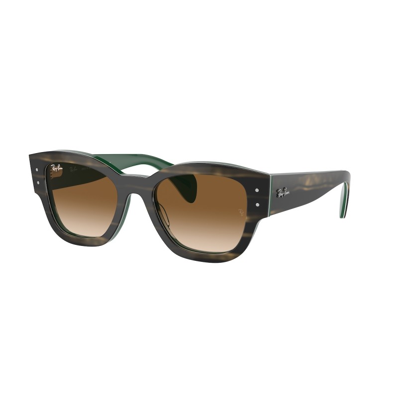 Ray-Ban RB 7681S Jorge 140251 Striped Green On Green