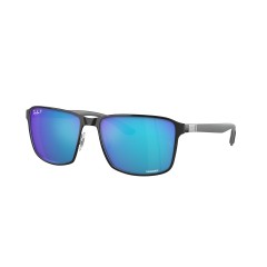 Ray-Ban RB 3721CH - 9144A1 Black On Silver