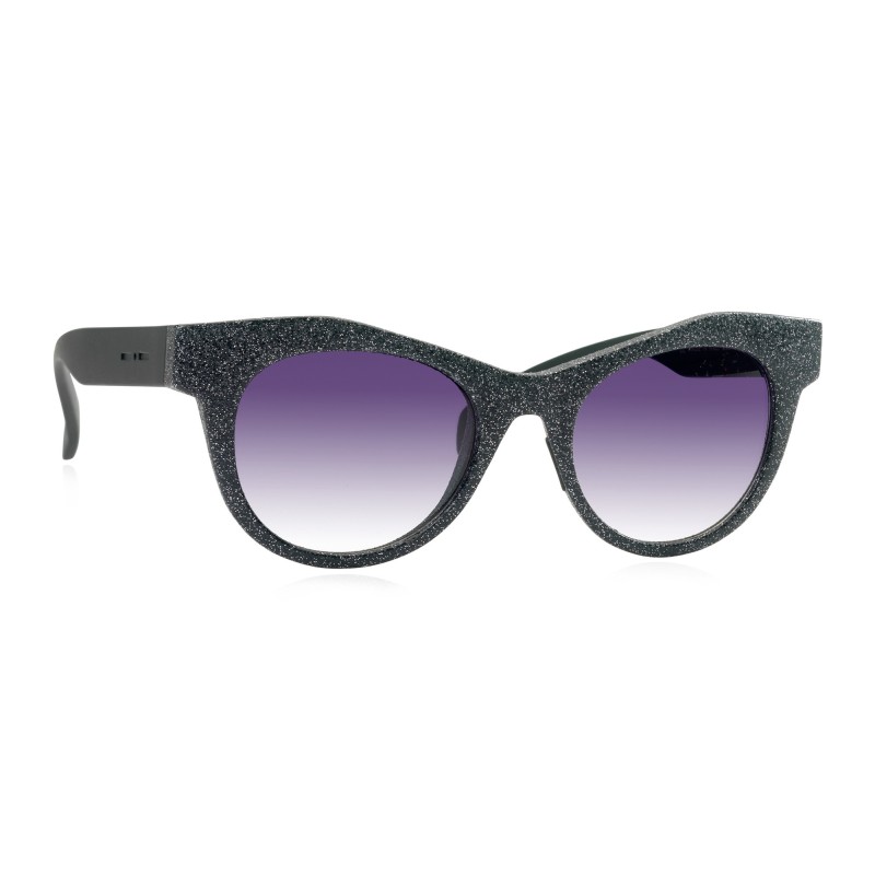 Italia Independent Sunglasses I-PLASTIK - 0096ST.009.000 Black Multicolor