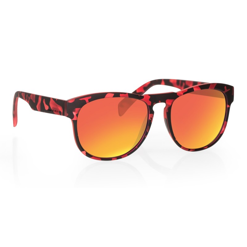 Italia Independent Sunglasses I-PLASTIK - 0902.142.000 Red Multicolor