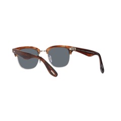 Oliver Peoples OV 5486S Capannelle 1721R8 Dark Amber Smoke/silver