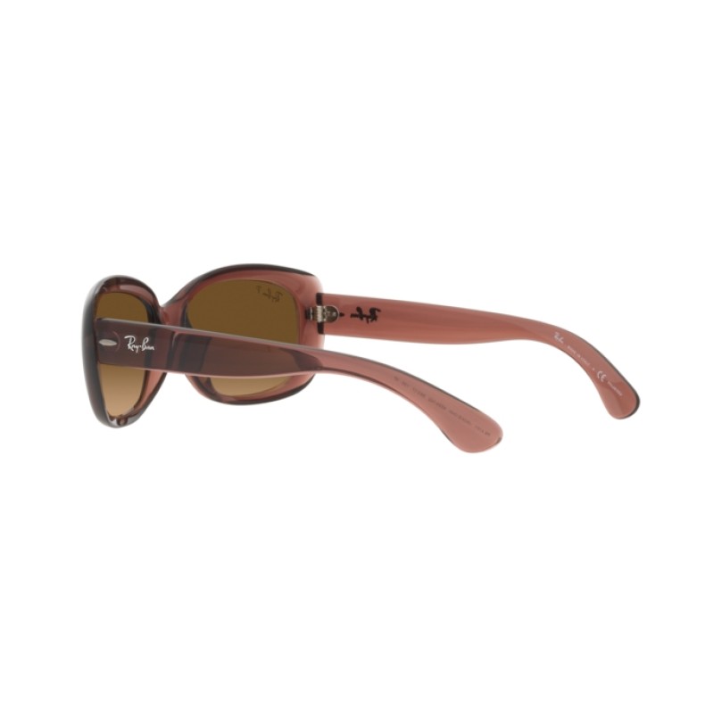 Ray-Ban RB 4101 Jackie Ohh 6593M2 Transparent Dark Brown
