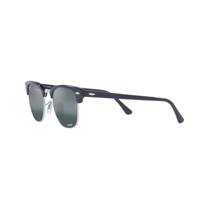 Ray-Ban RB 3016 Clubmaster 1366G6 Blue On Silver