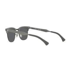 Ray-Ban RB 3507 Clubmaster Aluminum 9247B1 Graphite On Black